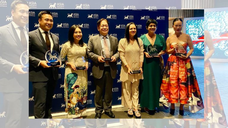 Priya Srinivasan and Aruna Venkatachalam recognised at Melbourne Asia Game Changer Awards