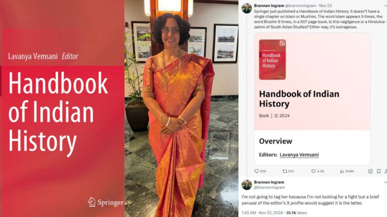 Vemsani’s Indian history book targeted by Ingram’s claim of low Muslim mentions debunked: here are the facts