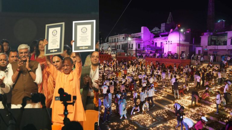 India’s Ayodhya Deepotsav sets two Guinness records with 2.5 million diyas and largest aarti in the world