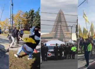 Hindu worshippers allegedly attacked by Khalistanis inside temple premises