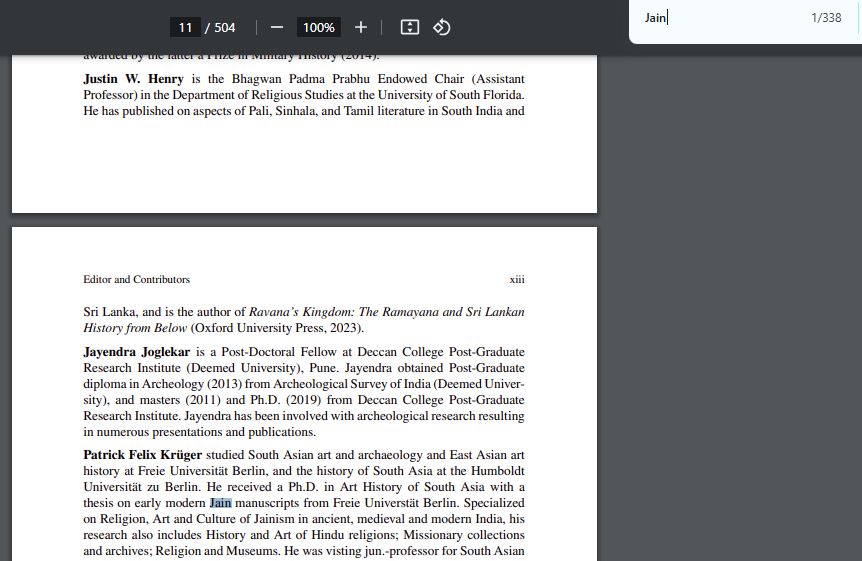 Jain in Vemsani 338 9