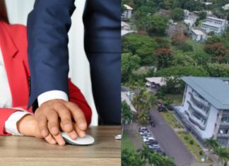 Image: The University of the South Pacific campus (Source: USP) and Canva