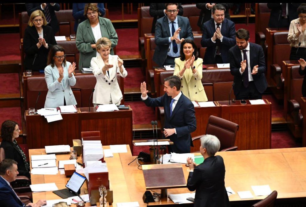 Simon Birmingham Announces Retirement from Politics: Image Source: X/Twitter @JoshFrydenberg