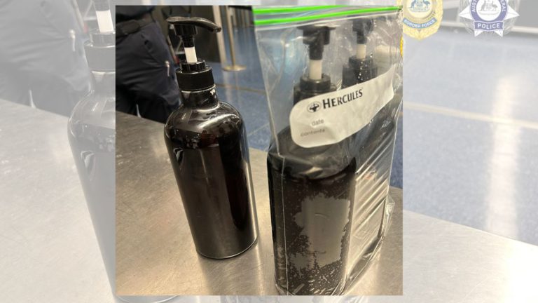 Airline employee charged after attempting to smuggle drugs in shampoo bottles