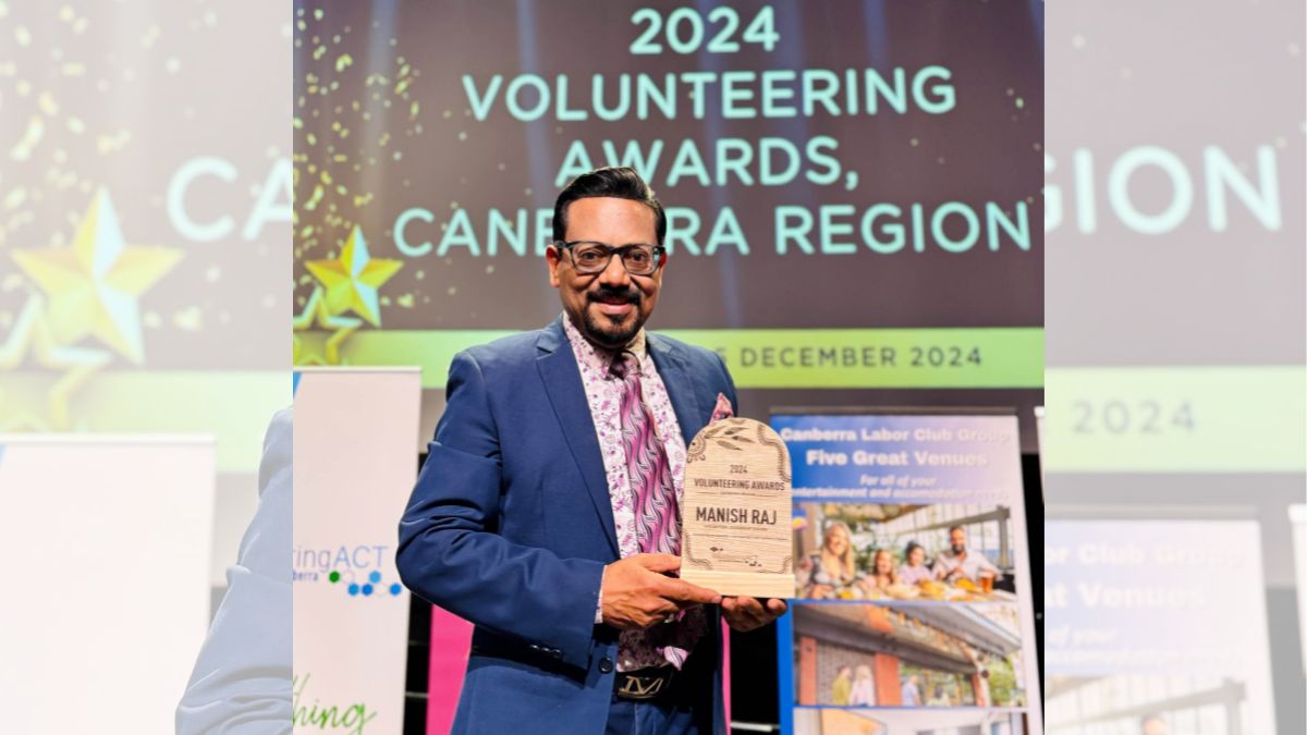 U Manish Raj Manish Raj wins Volunteer Leadership Award for contribution to ...