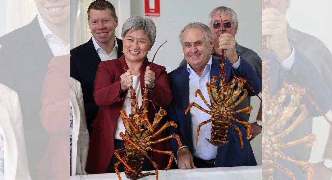 Image: Foreign Minister Penny Wong with Trade and Tourism Minister Don Farrell (Source: X)