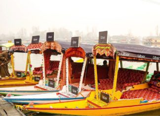 Uber launches Asia’s first water taxi on India’s iconic Dal Lake