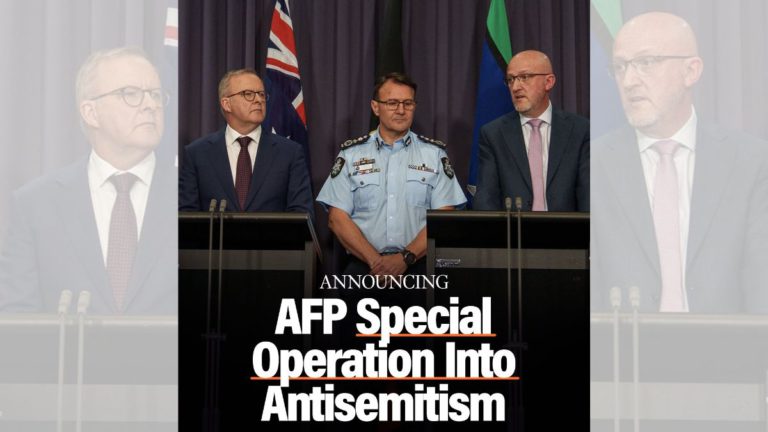 Albanese announces antisemitism taskforce, as synagogue firebombing investigation upgraded