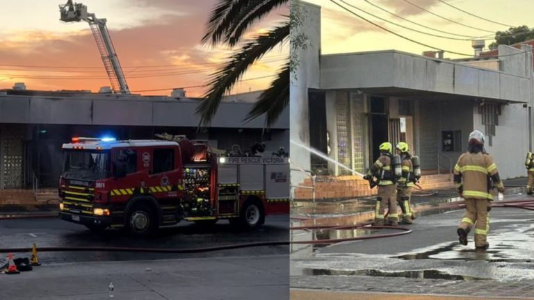 “Clearly an act of antisemitism”: Albanese condemns firebombing of Melbourne’s sacred synagogue