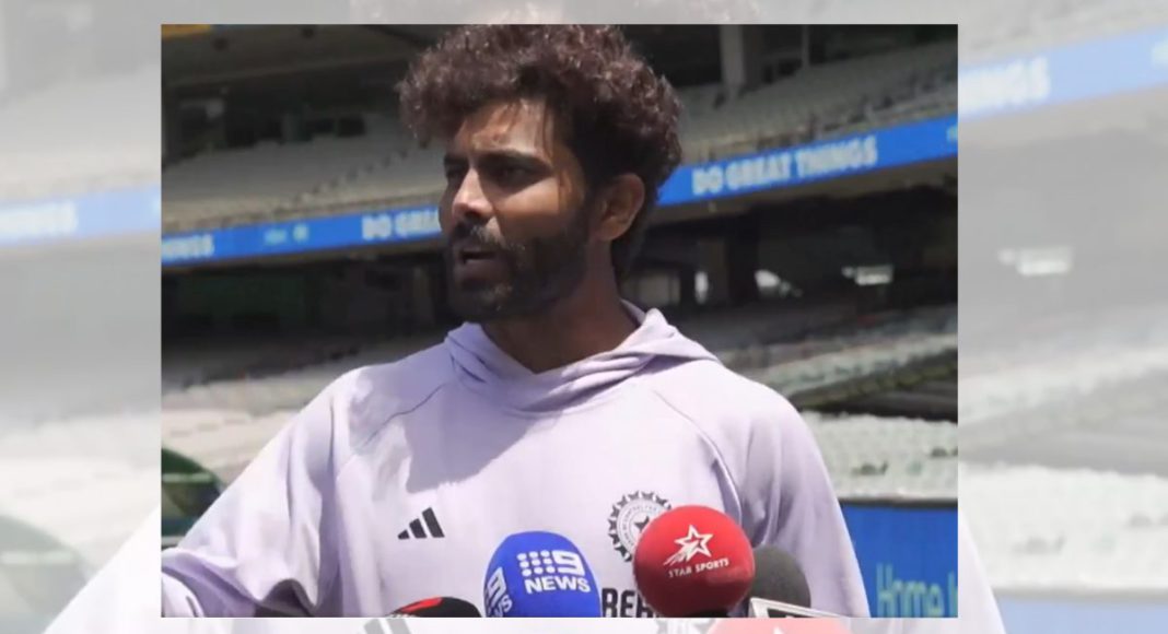 Image: Ravindra Jadeja, the star all-rounder, answered all questions in Hindi (Source: BCCI - X)