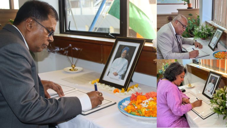 Fiji leaders pay tribute to former Indian Prime Minister Dr Manmohan Singh’s legacy