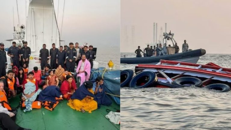 Tragedy off Mumbai coast as Navy speedboat collides with ferry, 13 dead