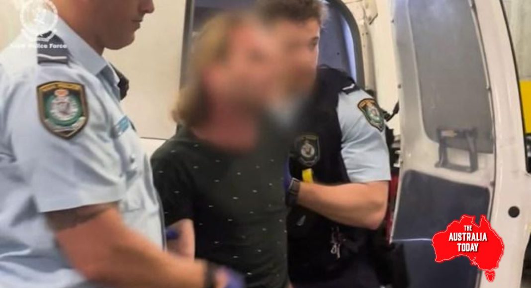 45-year-old man was arrested on Monday, and charged later that evening; Image Source- NSW Police. 45-year-old man was arrested on Monday, and charged later that evening; Image Source- NSW Police.
