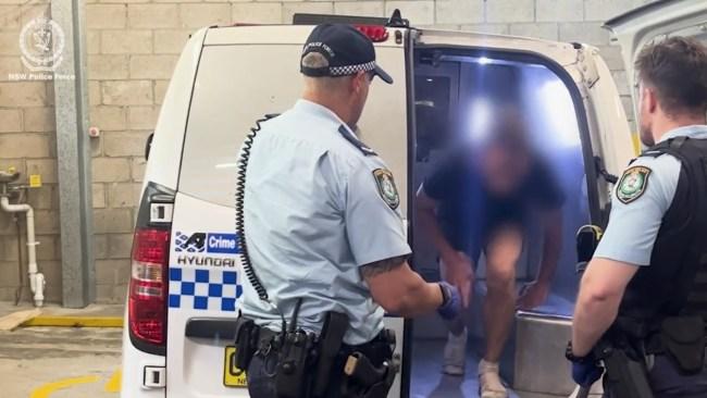 45-year-old man was arrested on Monday, and charged later that evening; Image Source- NSW Police.