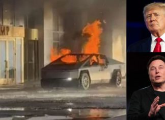 Explosion outside Trump’s Las Vegas hotel sparks terrorism investigation