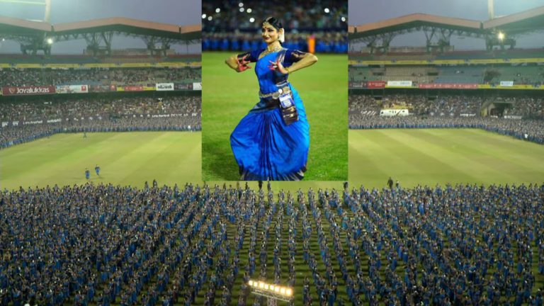 Indian actress leads 11,600 Bharatanatyam dancers to a Guinness World Record