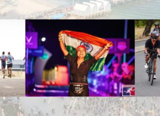 India’s 50-year-old triathlete Smithaa Kajaale completes gruelling Ironman Western Australia