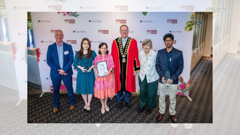 Rajmallan Thiagarajan named Young Citizen of the Year at Ryde awards