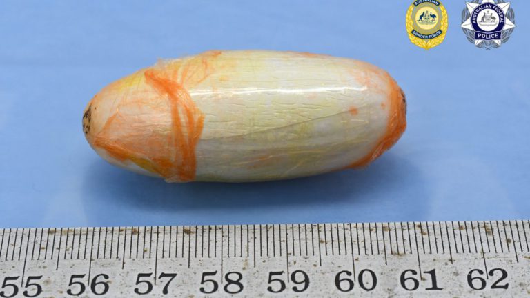 Two men caught smuggling heroin in their stomachs at Perth Airport