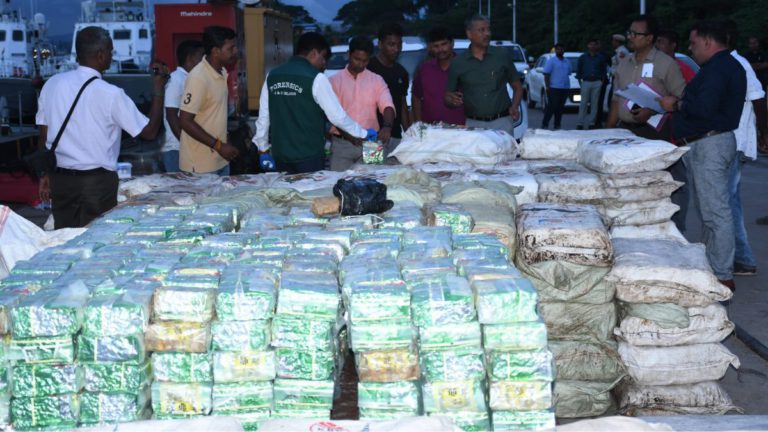 India’s largest-ever drug haul destroyed in historic operation