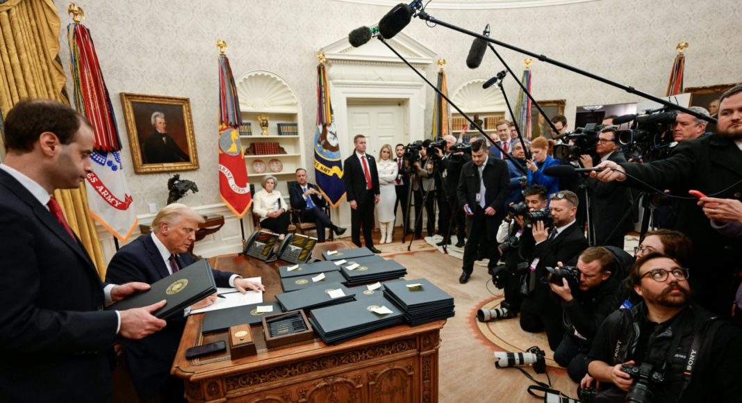 President Trump is delivering from Day One, 42 Executive Orders, Memoranda, & Proclamations: Image Source: White House