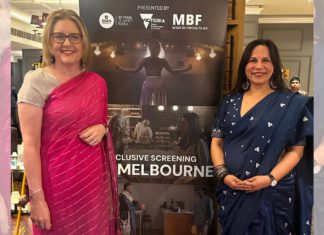 Mitu Bhowmick Lange AM with Primier Jacinta Allan; Image Source: Mind Blowing Films