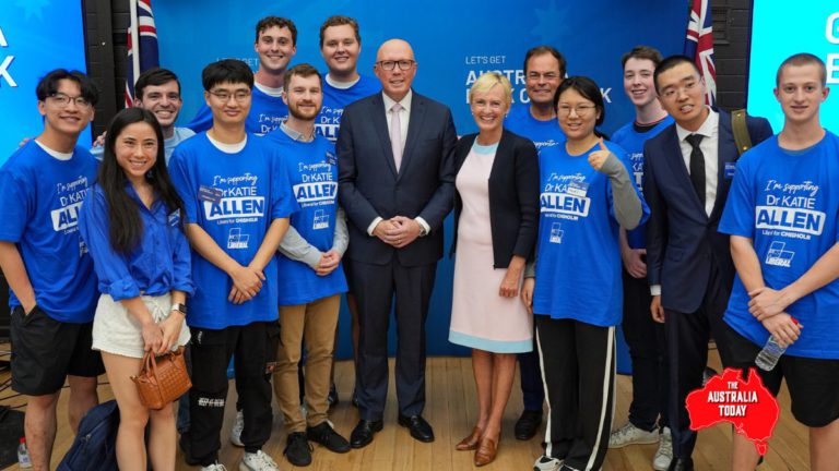 Dutton makes personal appeal to voters, promising migration cuts and economic stability