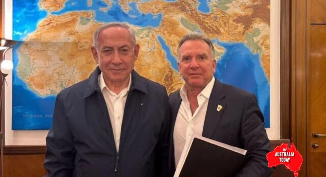 Benjamin Netanyahu has spoken with Donald Trump and Joe Biden, says his office; Image Source: Screengrab SkyNews