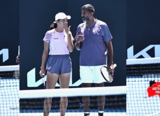 Rohan Bopanna and Zhang Shuai Advance to Second Round; Image Source: Australian Open 2025