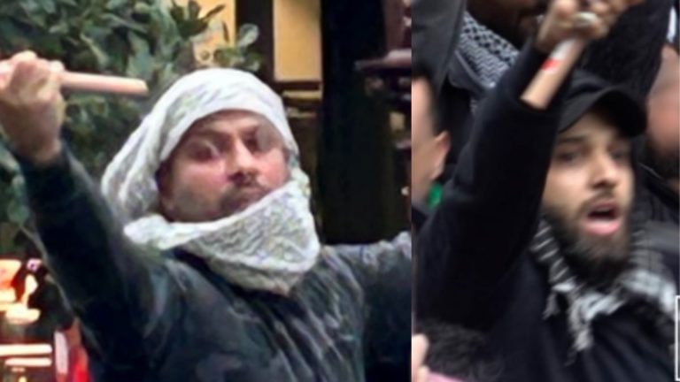 AFP releases new images in Melbourne protest terror symbol case