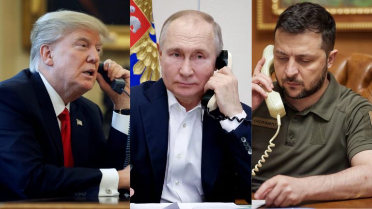 Trump and Putin discuss ‘common sense’ peace talks as Ukraine weighs in