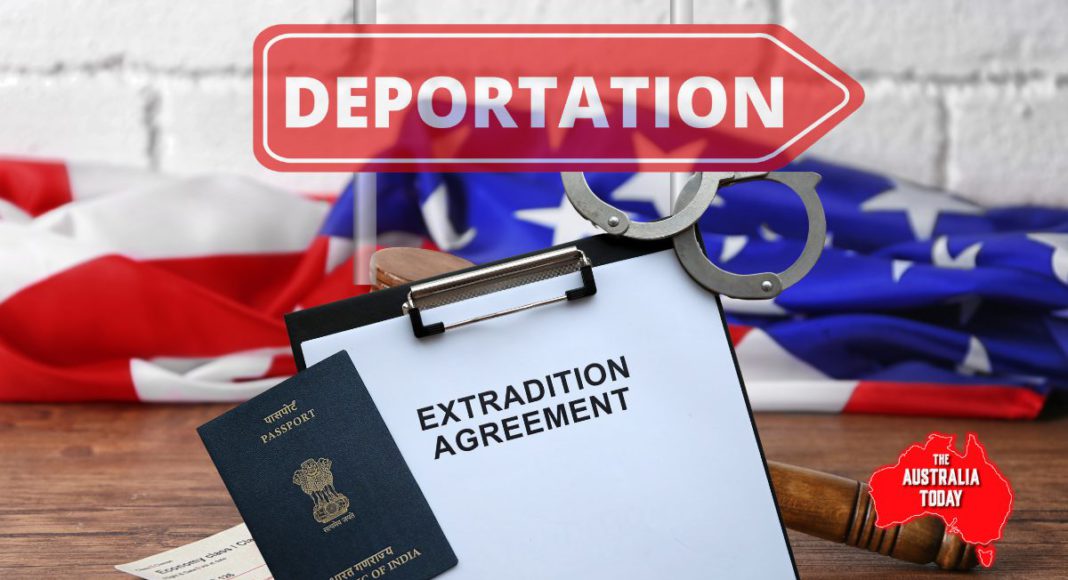 Deportation of Indian migrants; Image Source; CANVA Deportation of Indian migrants; Image Source; CANVA