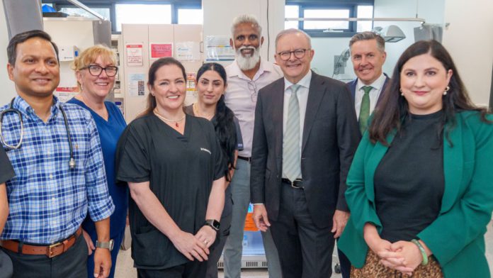 Image: Prime Minister Anthony Albanese s ata. medical centre (Source: X)