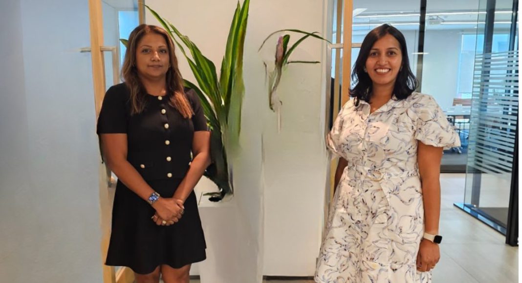 AIBC Leadership team Radhika Kanhai and Richa Jain