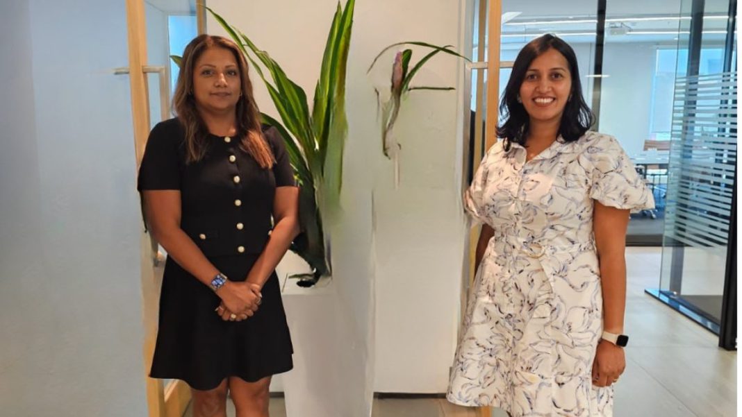AIBC Leadership team Radhika Kanhai and Richa Jain