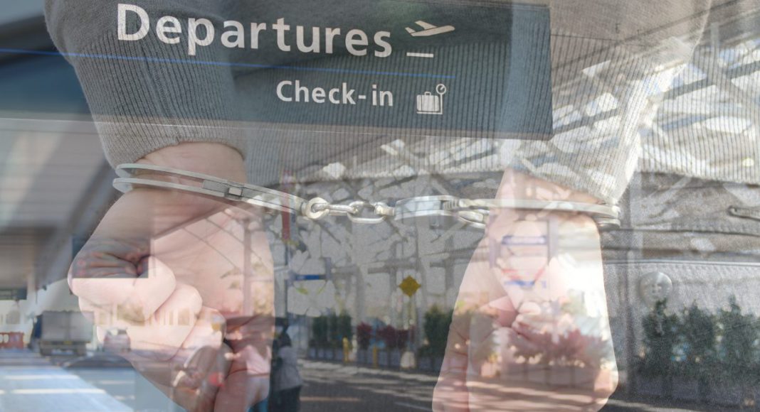 Airport arrest; Image Source- CANVA