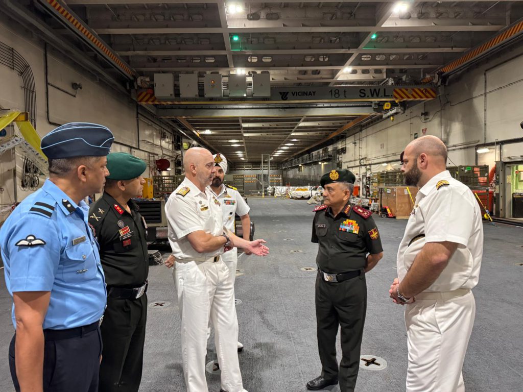 CDS General Anil Chauhan on his official visit to Australia- Image Source- Supplied