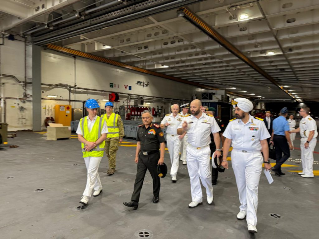 CDS General Anil Chauhan concluded his official visit to Australia Image Source Supplied 7 6