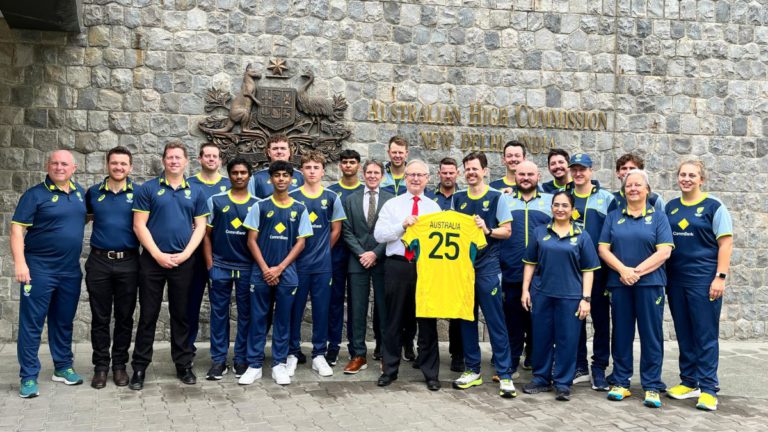Australian Men’s Deaf Cricket Team arrives in India with Abhi Jain, Shrey Patel, and Himath Perera in squad
