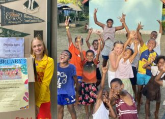 Sydney teen makes waves with Fiji swimwear donation drive