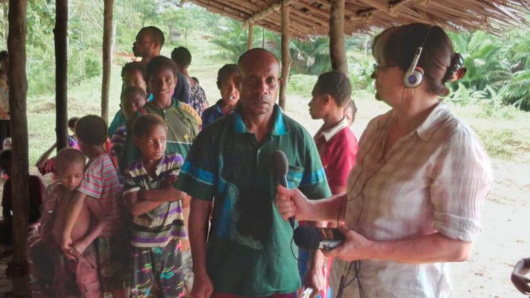 Recognition for the Pacific journalism of Jemima Garrett