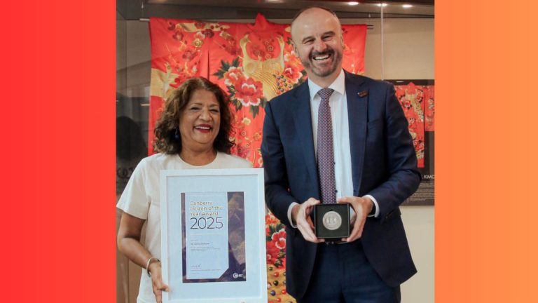 Sunita Kotnala named 2025 Canberra Citizen of the Year for empowering women through trade skills
