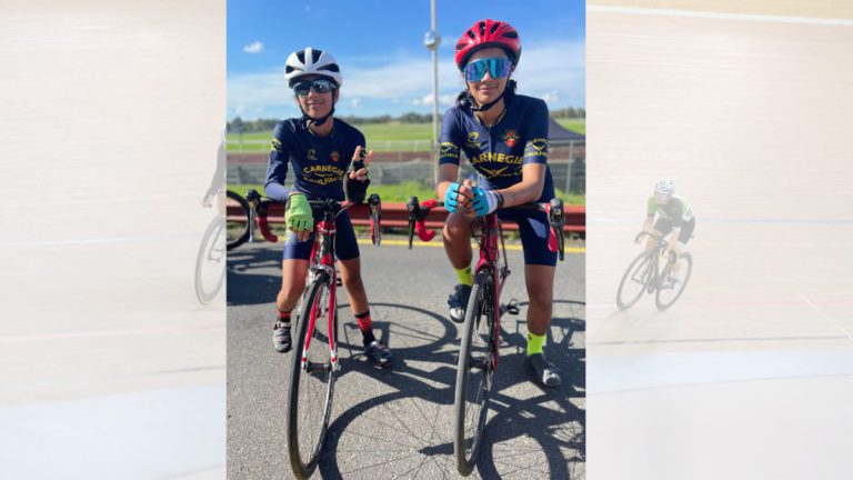 Indian-origin sisters Charvi and Paravi gear up for AusCycling Track Nationals