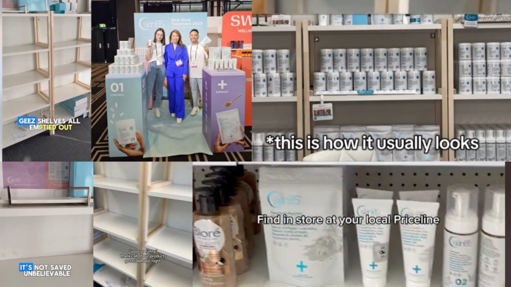 Cosmetic store looted Image Source Social Media 3