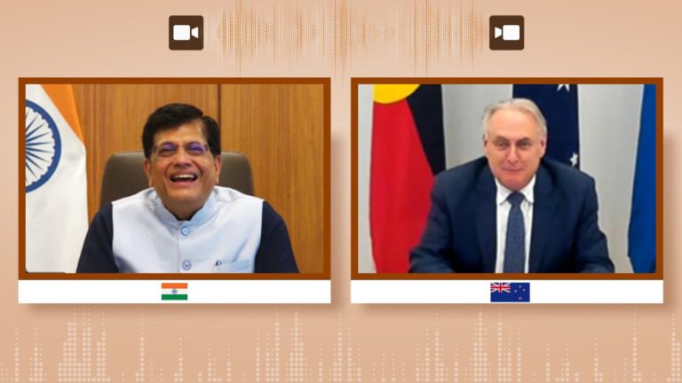 Ministers Don Farrell and Piyush Goyal discuss further collaboration to deepen economic ties between Australia and India