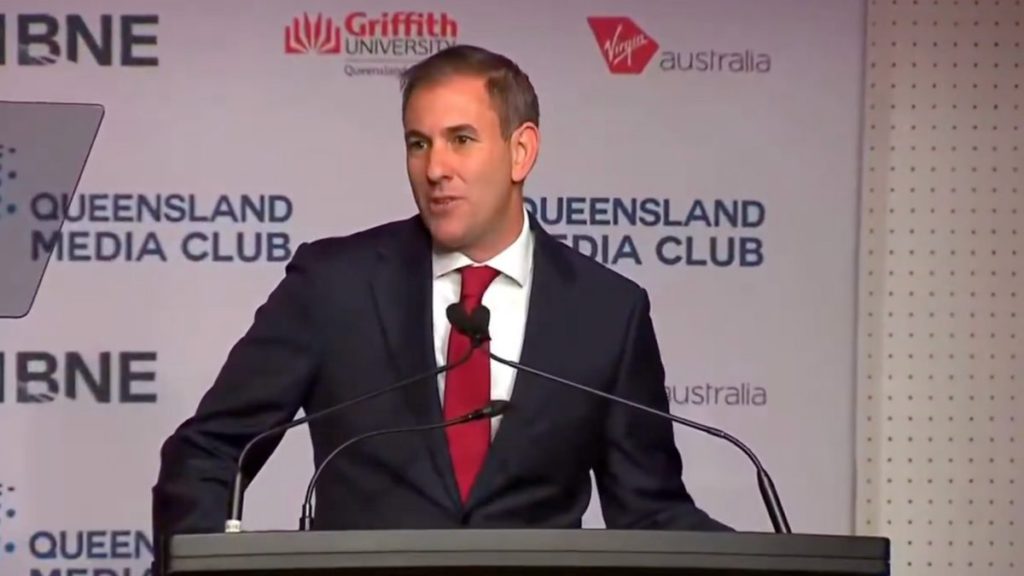 Treasurer Jim Chalmers:-Image-Source-Video-Grab