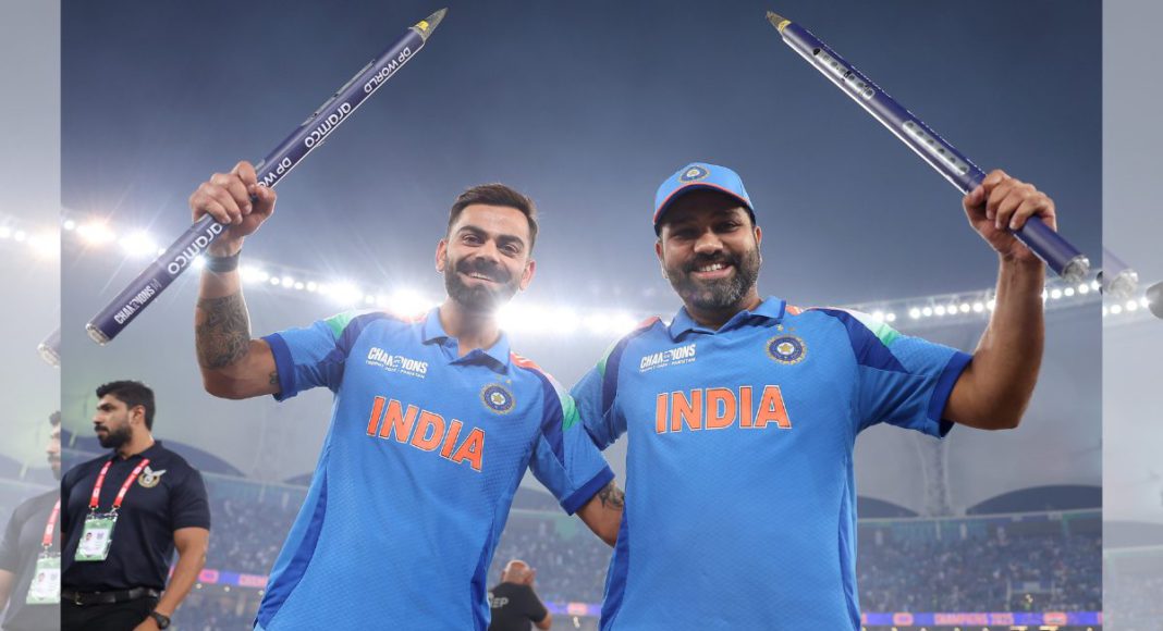 Rohit Sharma and Virat Kohli; Image Source- BCCI