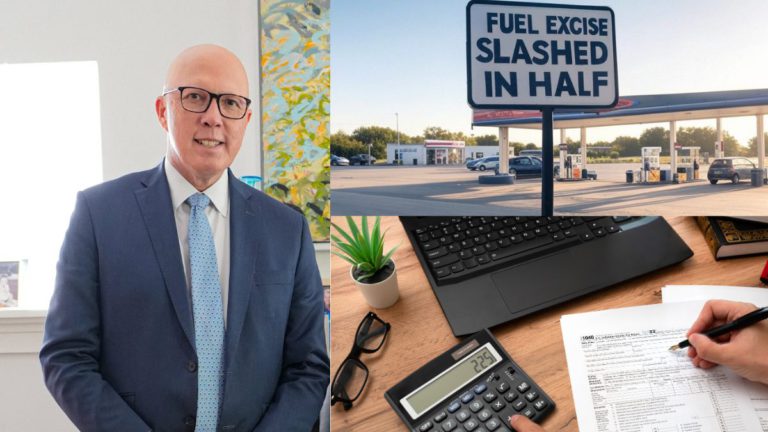 Dutton’s fuel excise cut upstages Labor’s tax pitch and brings Coalition back into game