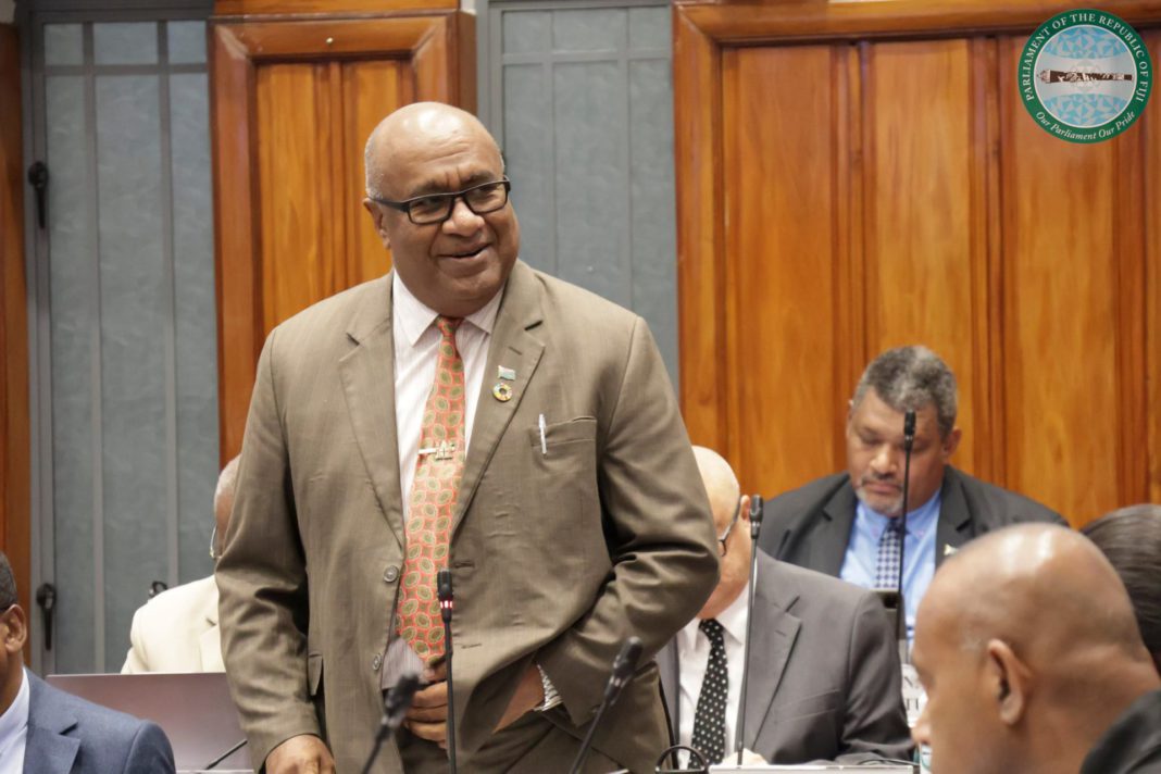 Deputy Prime Minister and Minister for Trade Manoa Kamikamica: Image Source: Fiji Government