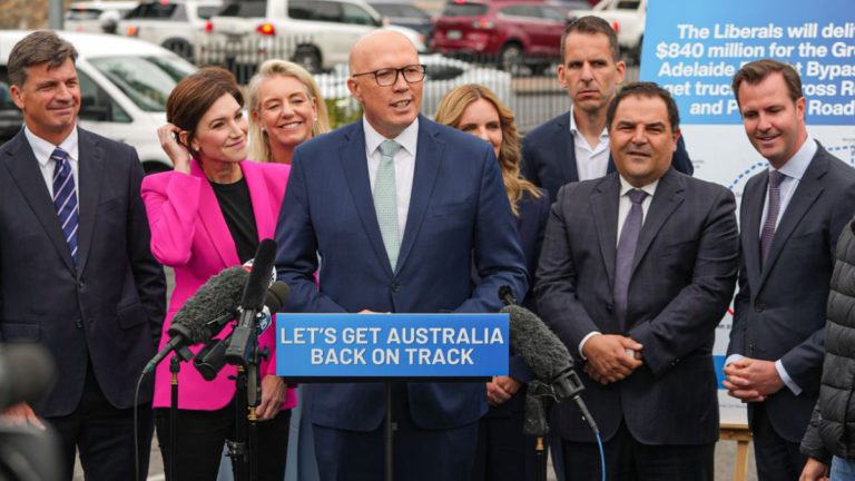 Dutton pledges $840m to fast-track Adelaide freight bypass